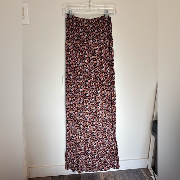 Forever 21 Black and Pink Floral Dress - Picture 1 of 4